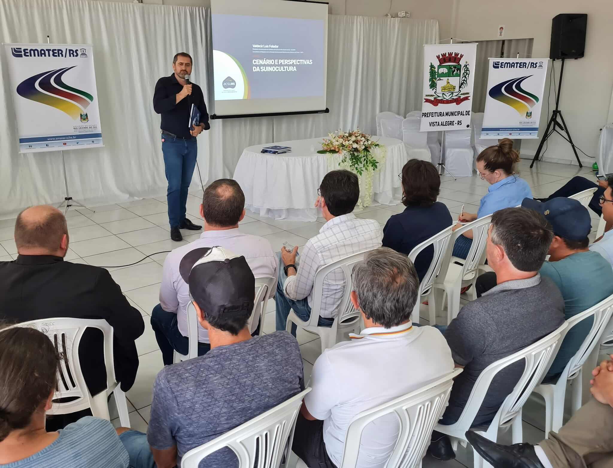 Capa 7° Seminário Regional da Suinocultura em Vista Alegre discute cenários e desafios da cadeia produtiva