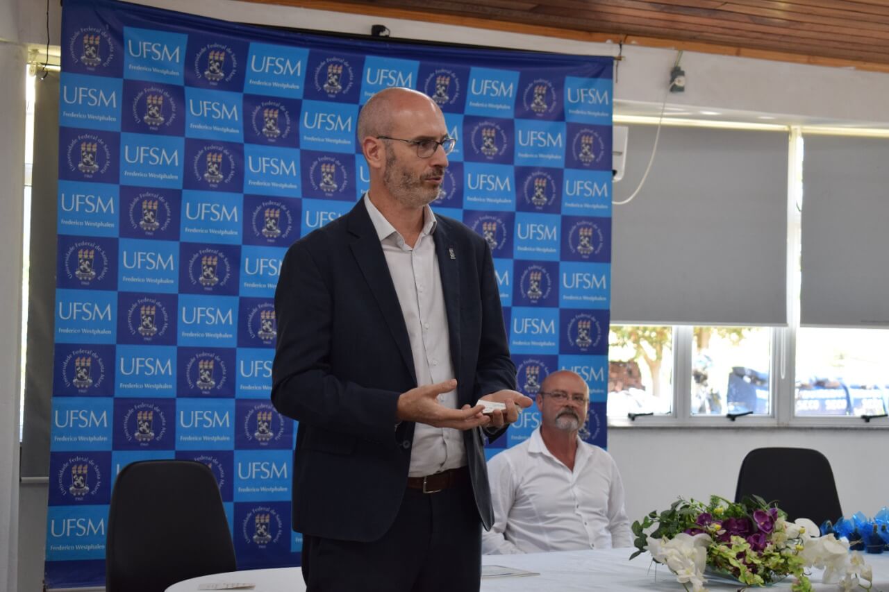 Capa Reitor da UFSM visita o Campus em Frederico Westphalen