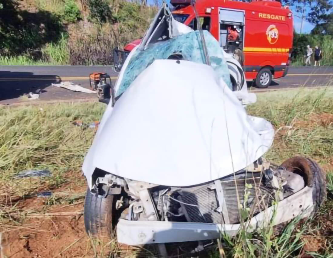 Capa Jovem morre em grave acidente na RS-135, em Erechim