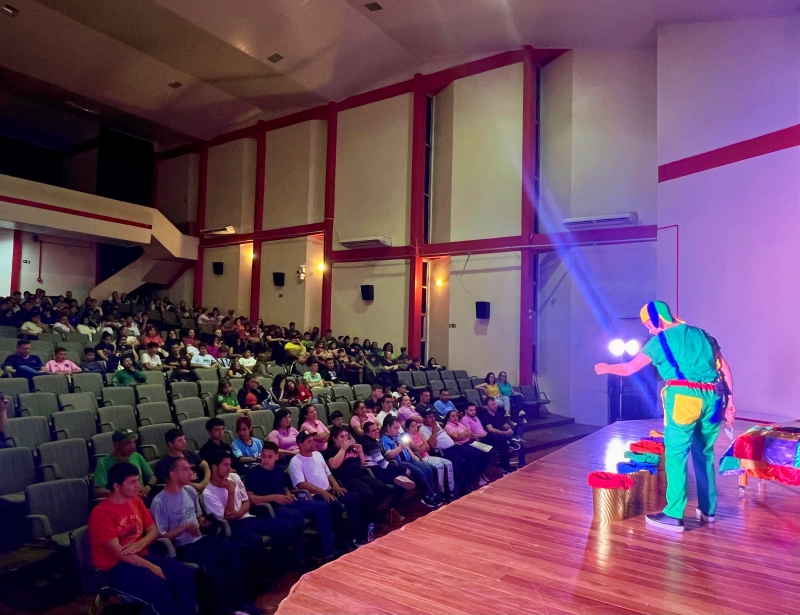 Capa Palmeira das Missões promove ação contra o trabalho infantil com teatro educativo para crianças
