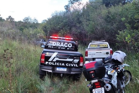 Capa Carazinho: PC e BM recuperam camioneta levada em latrocínio