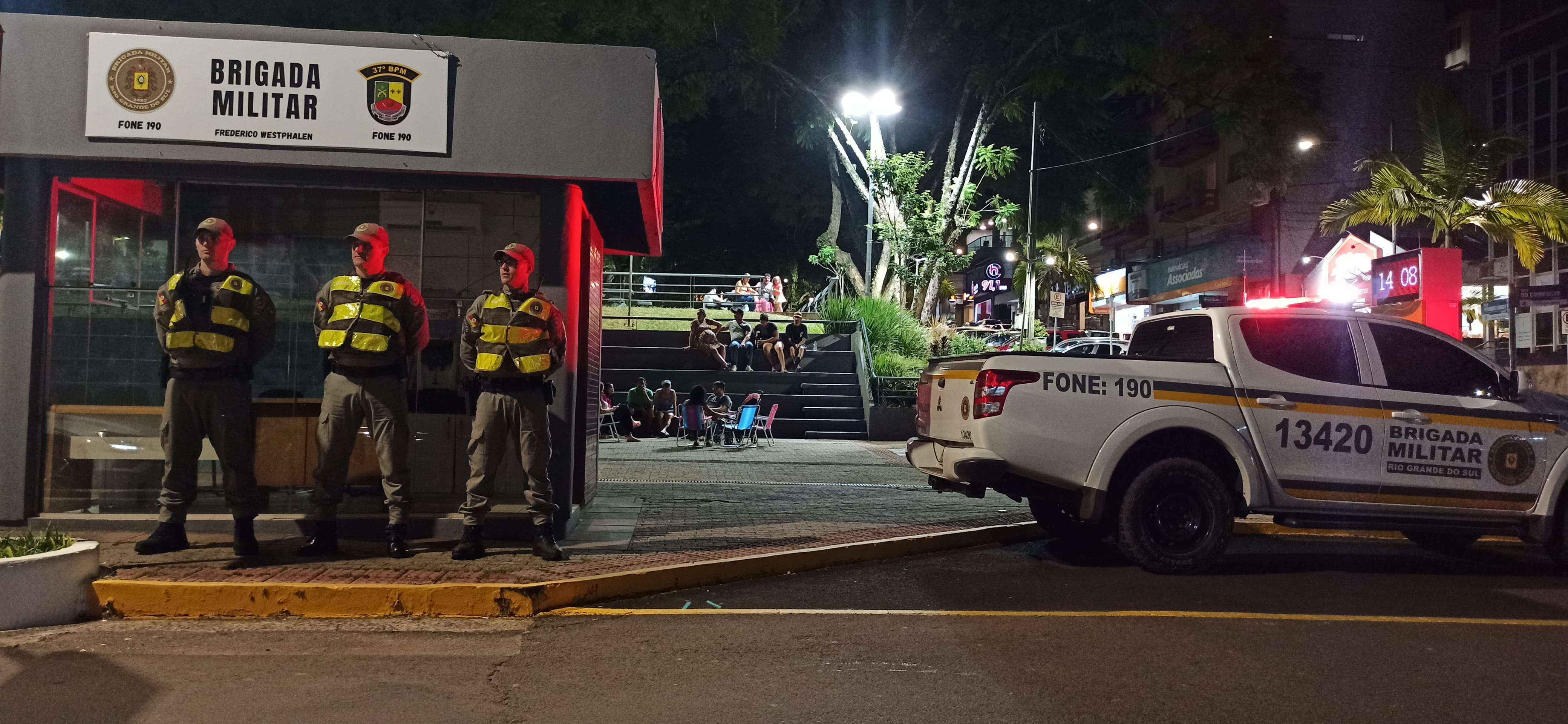 Capa BM realiza operação Cidade Segura em Frederico Westphalen