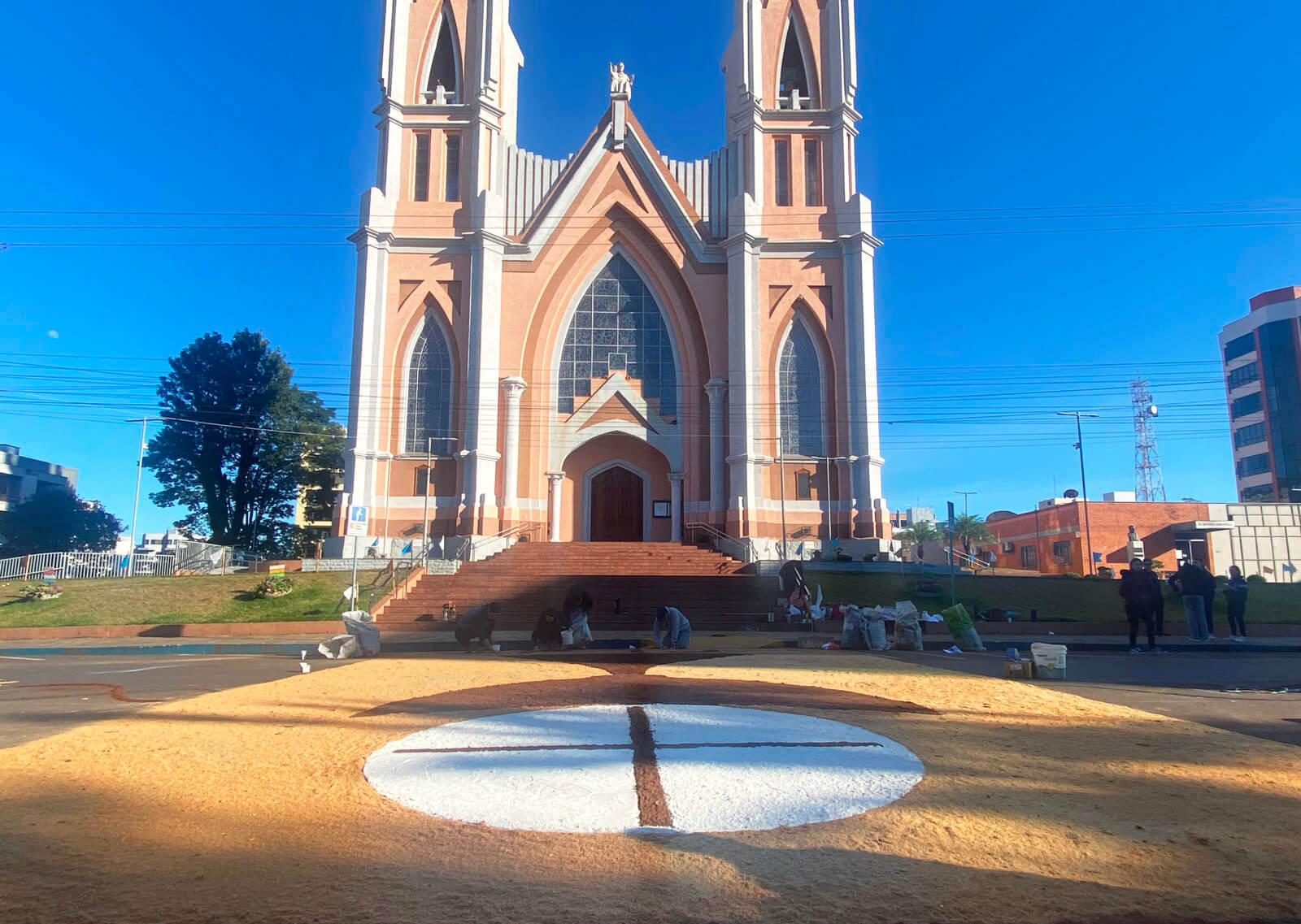 Capa Catedral Santo Antônio de Frederico Westphalen sedia celebrações e procissão de Corpus Christi