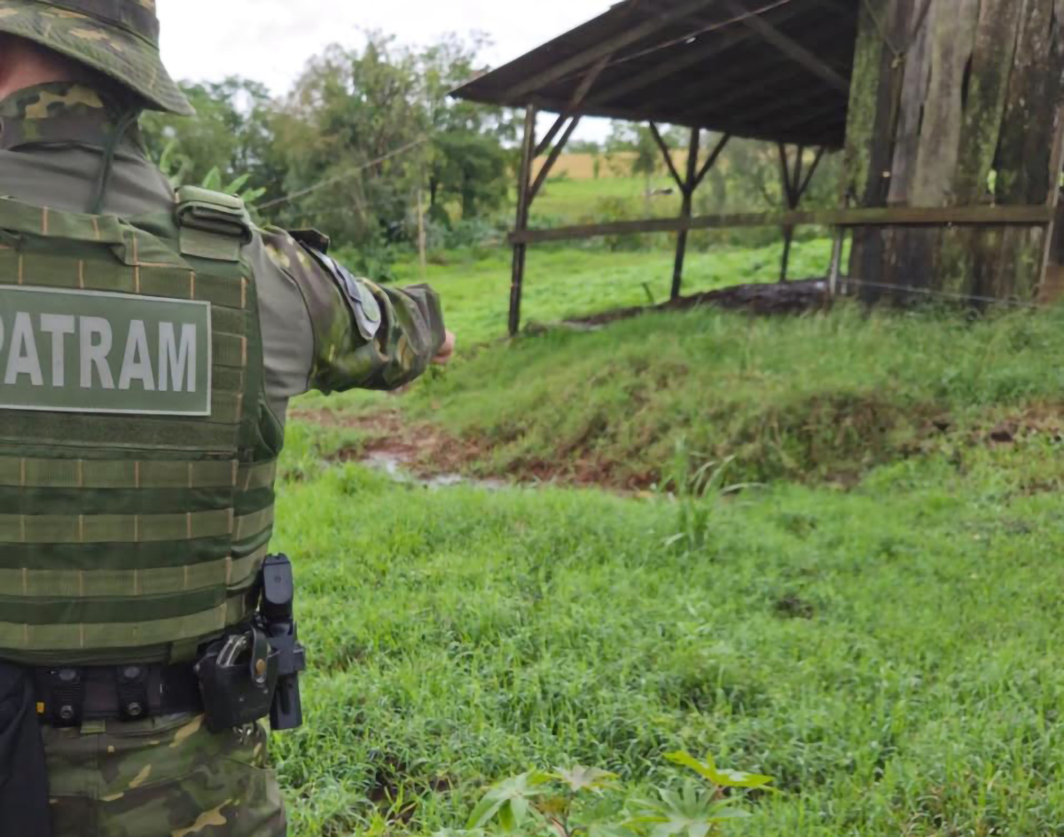 Capa Brigada Militar constata poluição hídrica após vazamento de dejetos suínos em Frederico Westphalen