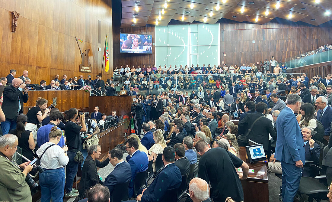 Capa Pepe Vargas assume presidência da Assembleia Legislativa do Rio Grande do Sul
