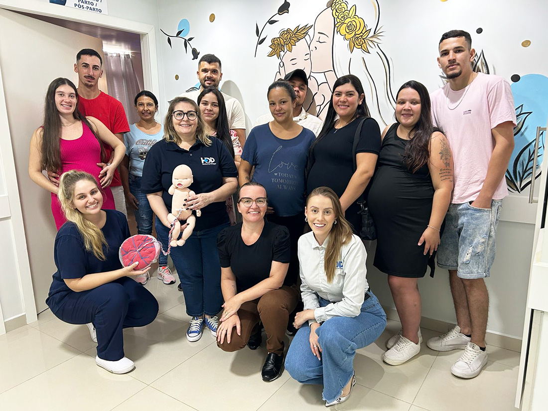 Capa Gestantes de Caiçara visitam maternidade e reforçam importância do apoio familiar no parto