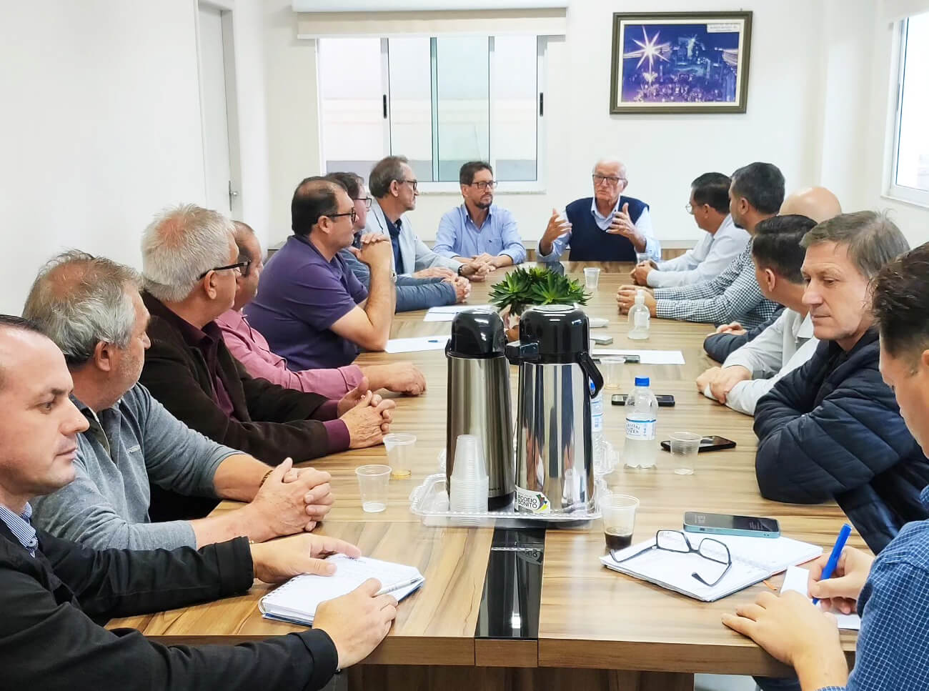 Capa Reconstrução da ponte sobre o Rio da Várzea é tema de encontro entre prefeitos em Rodeio Bonito