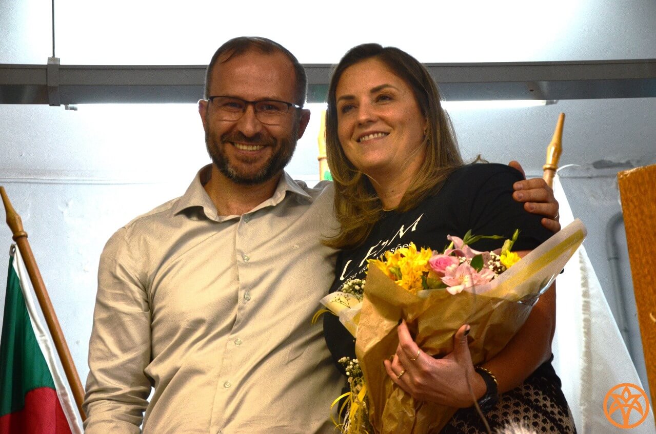 Capa Adriano Lago e Luciana Christofari assumem diretoria da UFSM-PM