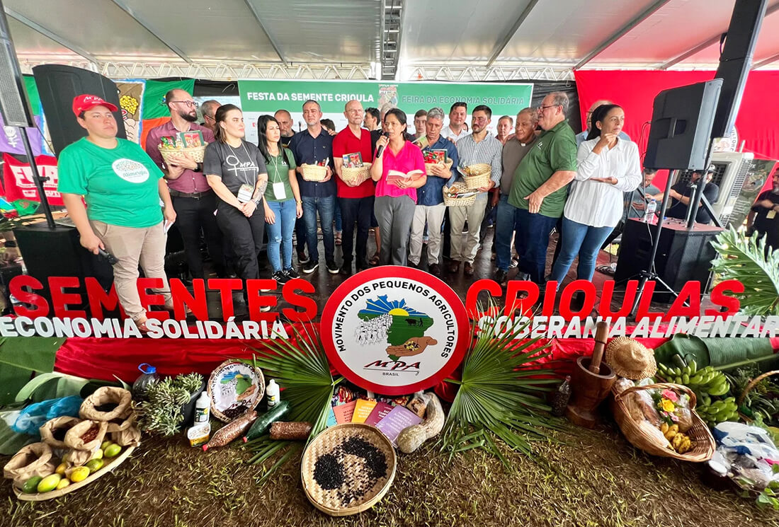 Capa Seberi sedia maior celebração da cultura camponesa no RS com Festa da Semente Crioula