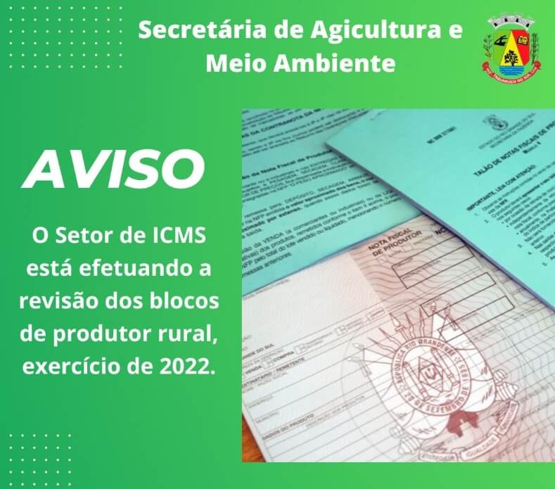 Capa Taquaruçu do Sul: setor de tributos efetua revisão de blocos