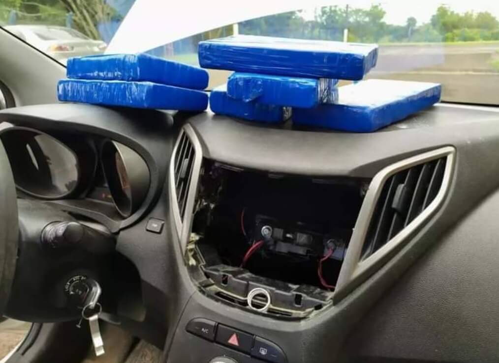 Capa Palmeirense é preso 25 quilos de cocaína