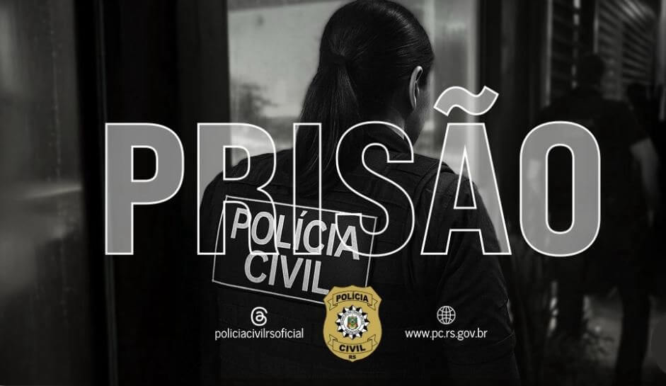 Capa Suspeito de tentativa de homicídio é detido pela Polícia Civil em Iraí