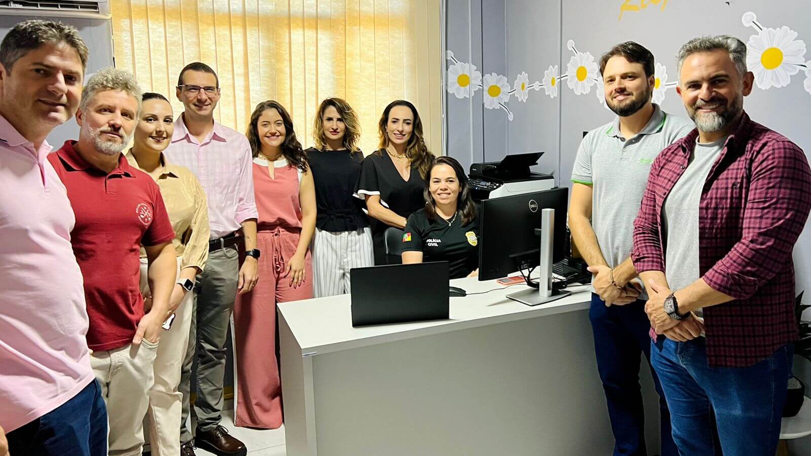 Capa Inaugurada Sala das Margaridas na Delegacia de Polícia de Planalto
