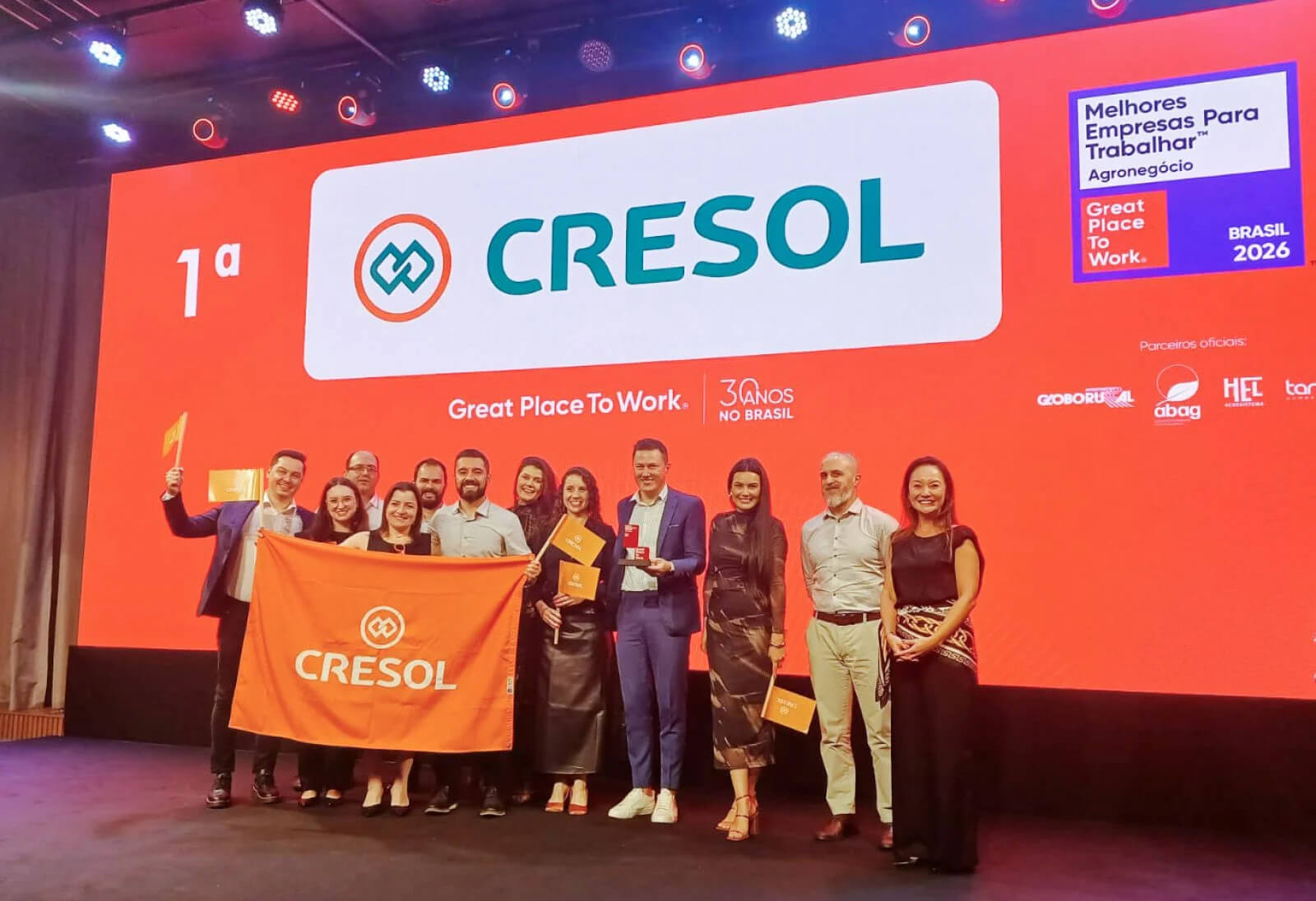 Capa Cresol é eleita Melhor Empresa para Trabalhar no Agronegócio