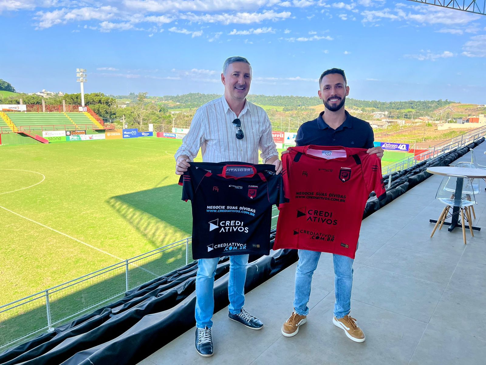 Capa União Frederiquense recebe visita especial da comissão técnica do Flamengo Arcoverde/PE