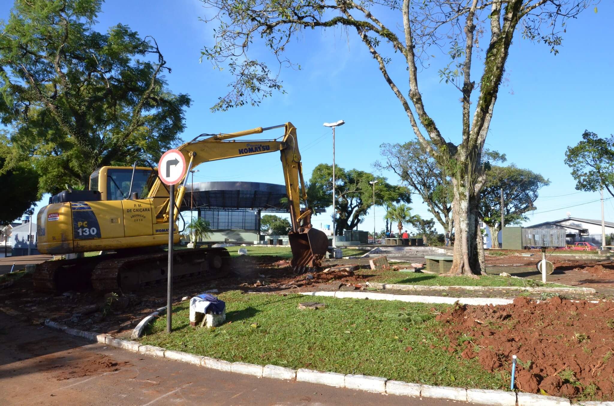 Capa Caiçara: Praça Graulino Vernier começa a ser revitalizada