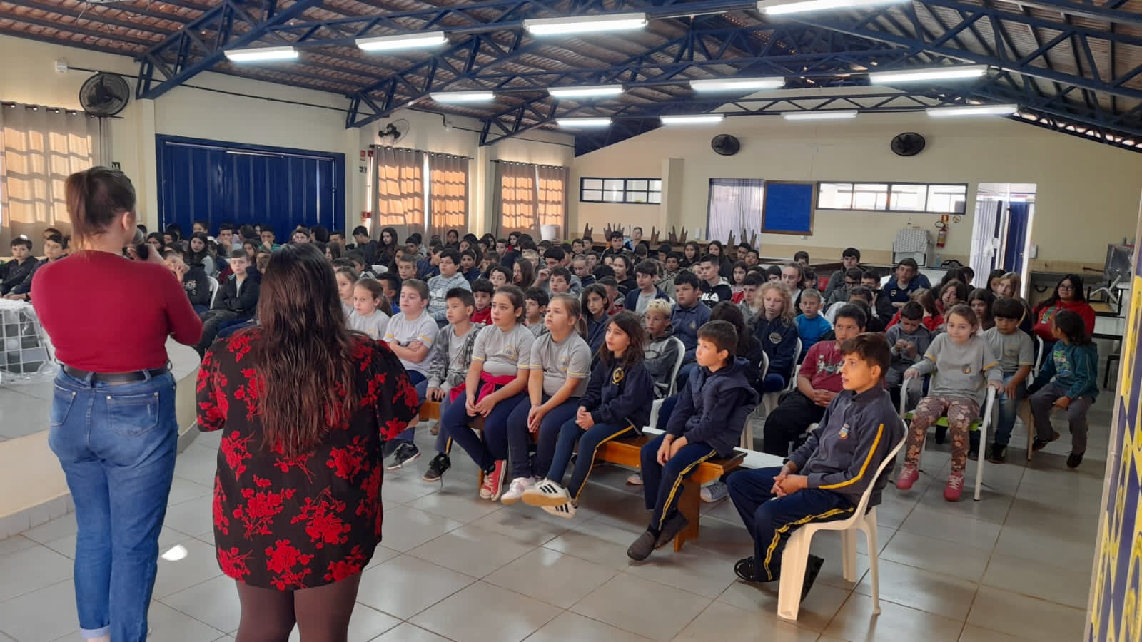 Capa Seberi: Equipe Multiprofissional desenvolve atividades com alunos