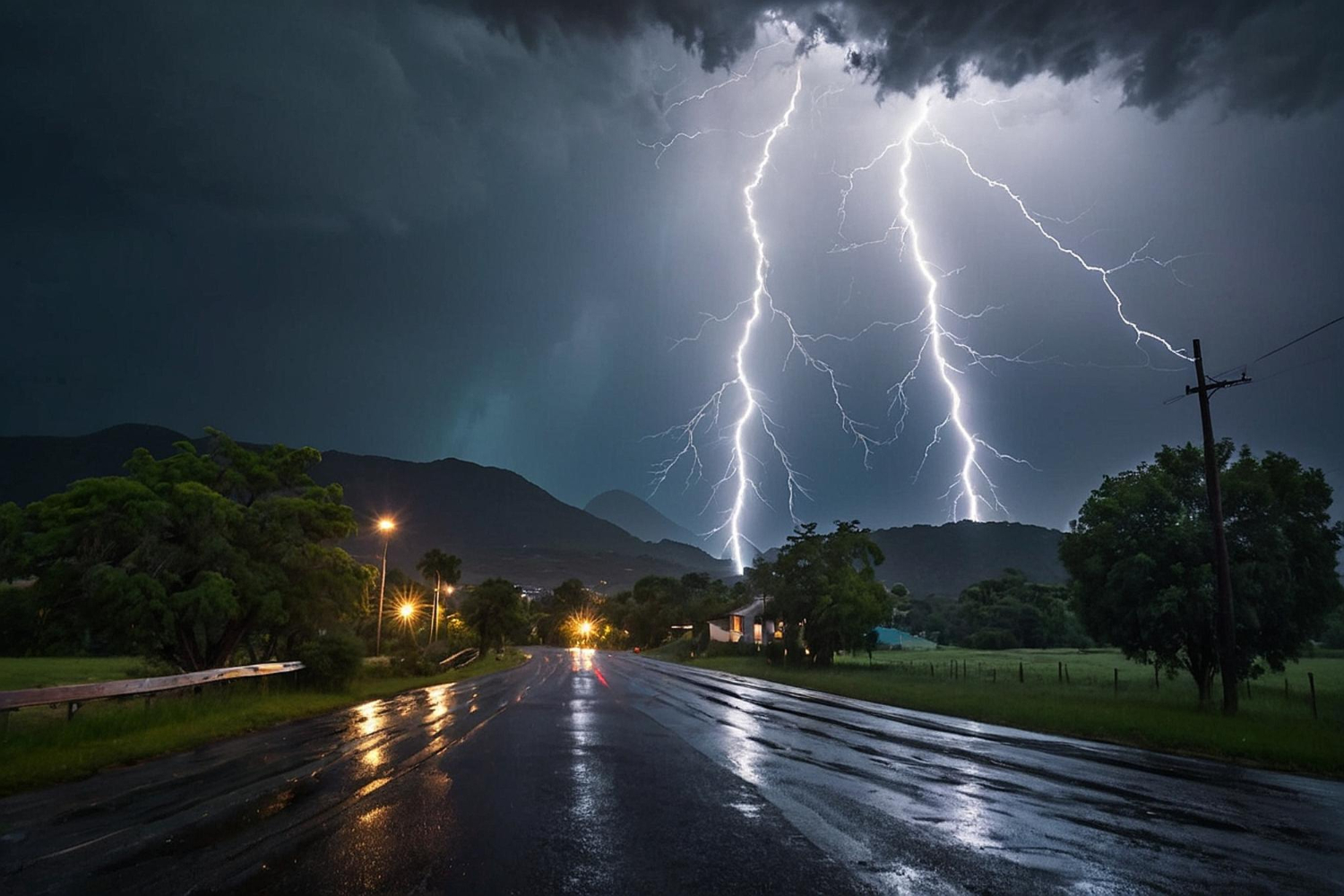 Capa Defesa Civil emite alerta para tempestades com granizo, ventos fortes e acumulados expressivos de chuva na região de Frederico Westphalen
