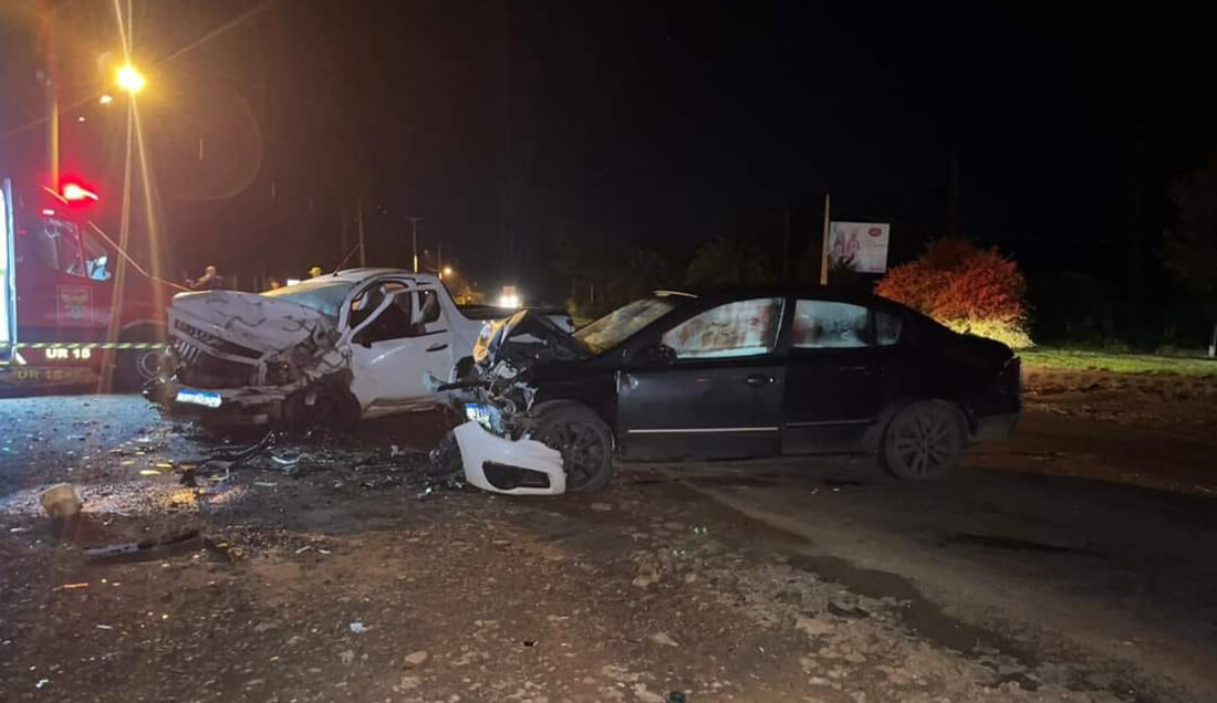 Capa Duas pessoas morreram em acidente em Casca na madrugada deste sábado