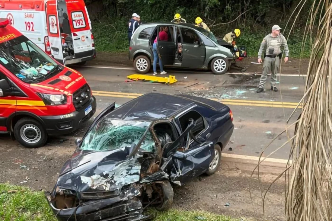 Capa Motorista de 48 anos morre em colisão frontal em Boa Vista do Buricá