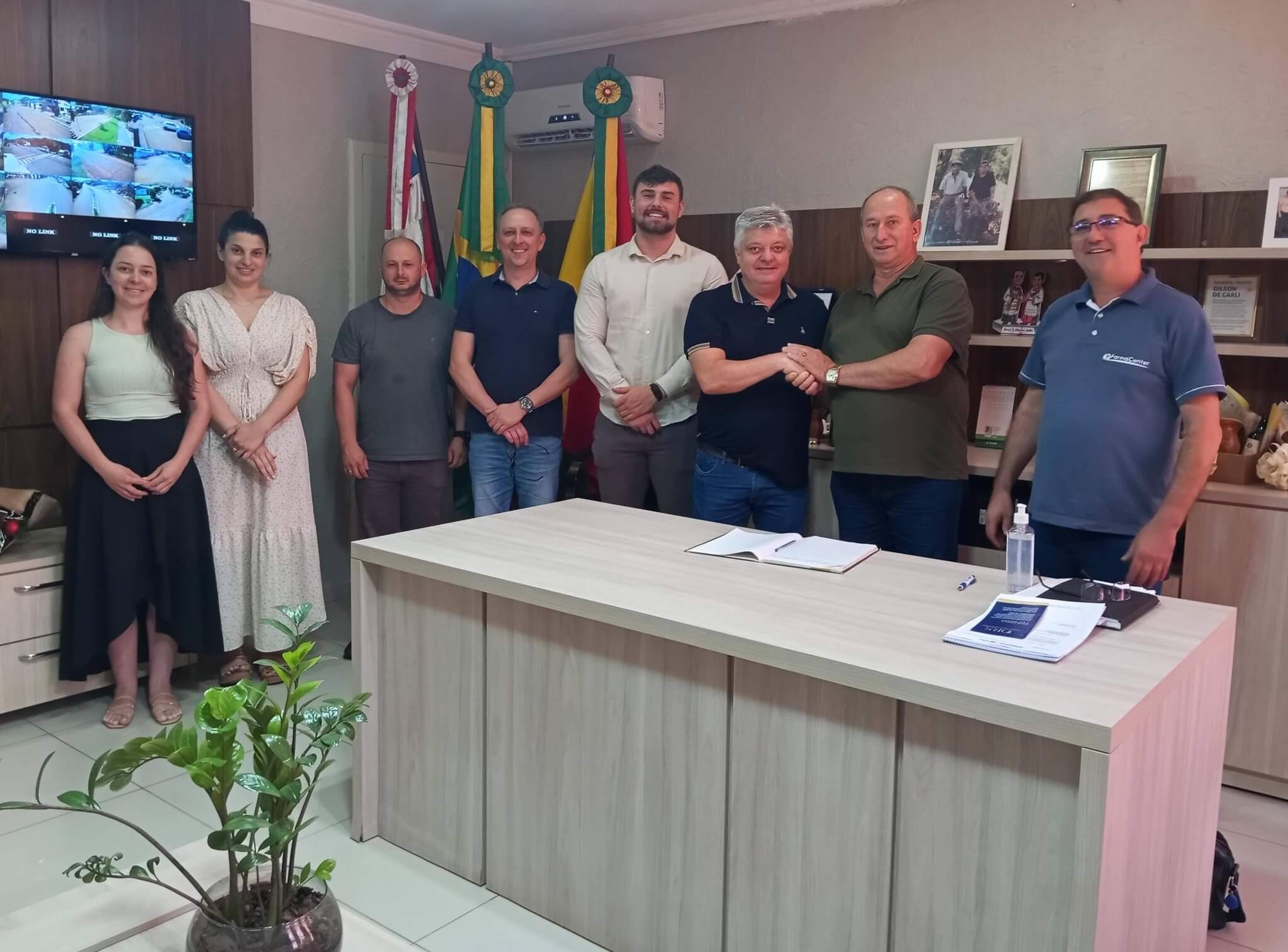 Capa Antonio Guadagnin assume como Prefeito em Exercício de Liberato Salzano