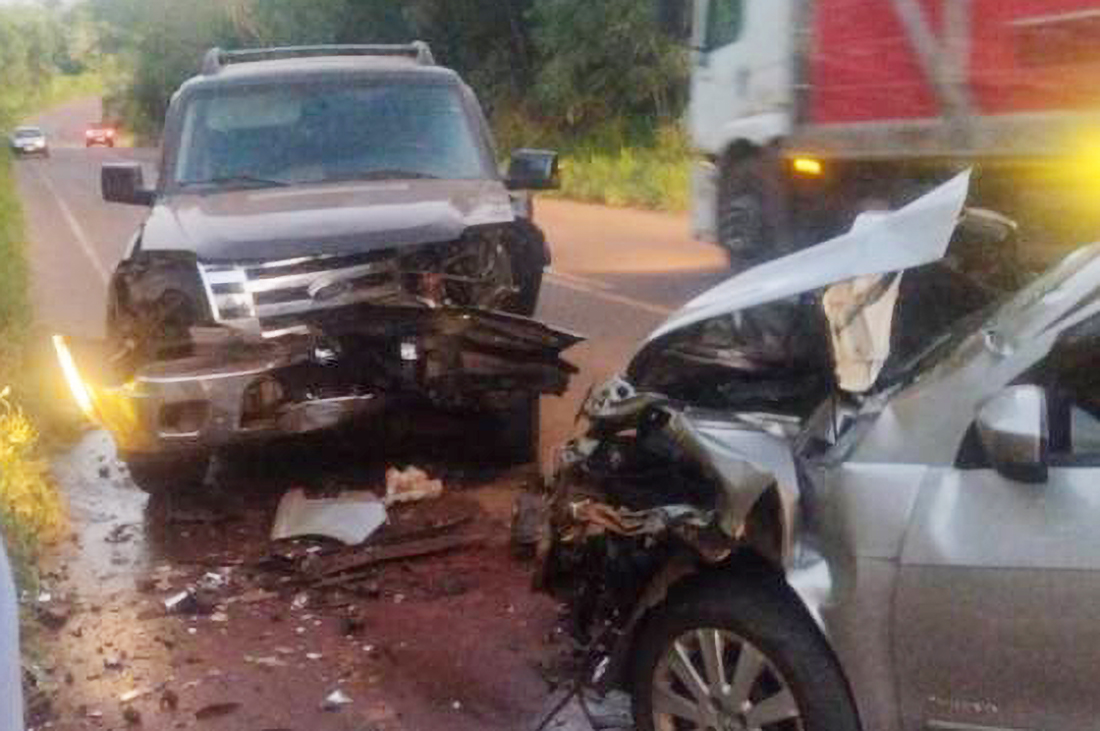 Capa Grave acidente ocorreu entre Miraguaí e Tenente Portela