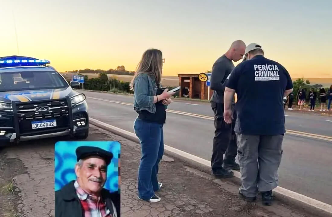 Capa Idoso de 73 anos morre em atropelamento por carreta na BR-285