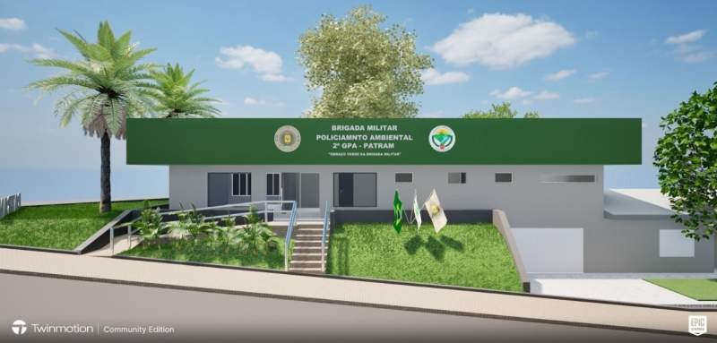 Capa Cimau destina recursos para reforma da nova sede do Comando Ambiental em FW