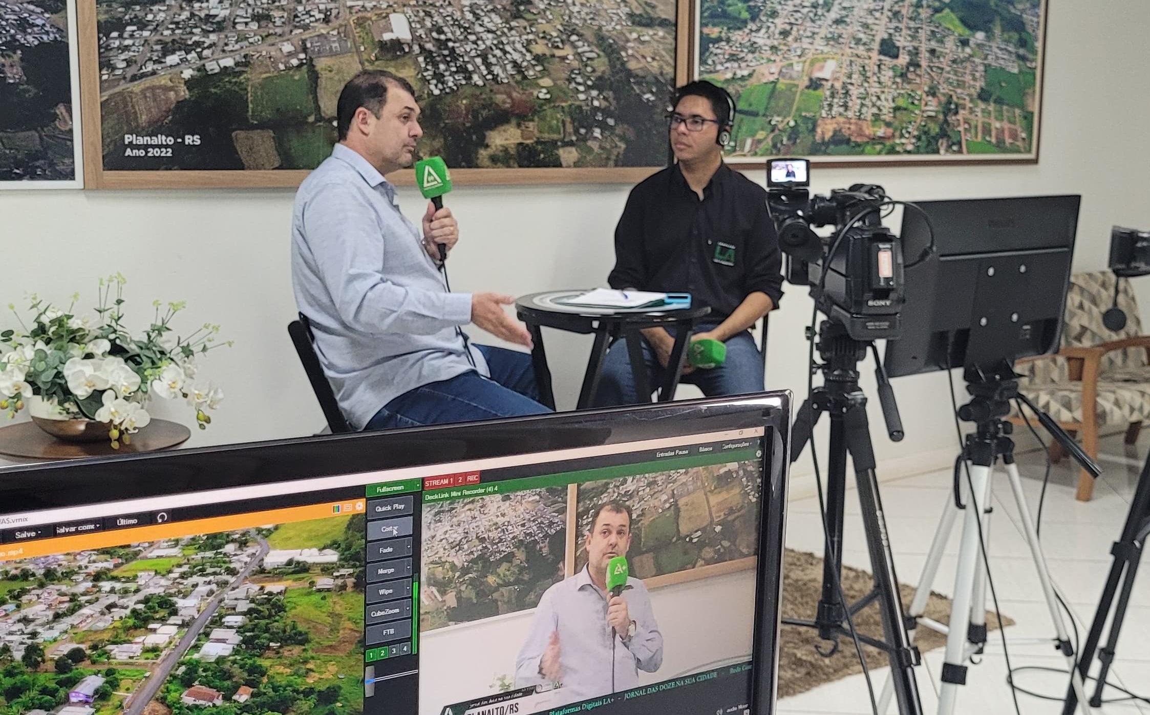 Capa Planalto recebe o Jornal das Doze na Sua Cidade