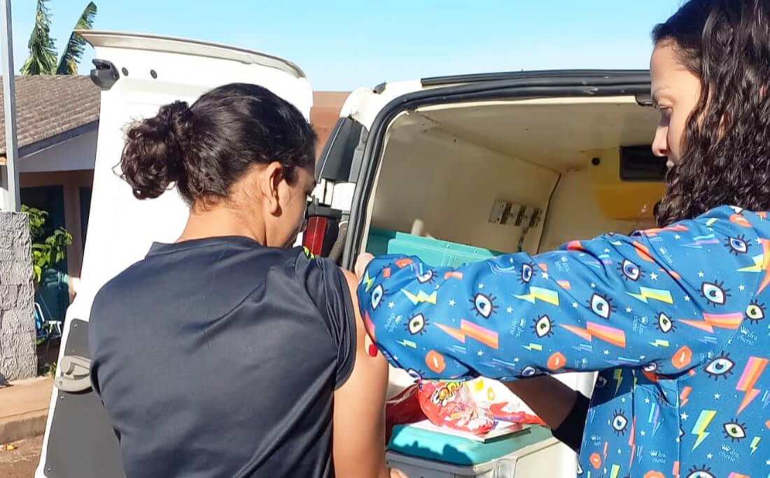 Capa Mutirão de vacinação é realizado em bairros de Seberi