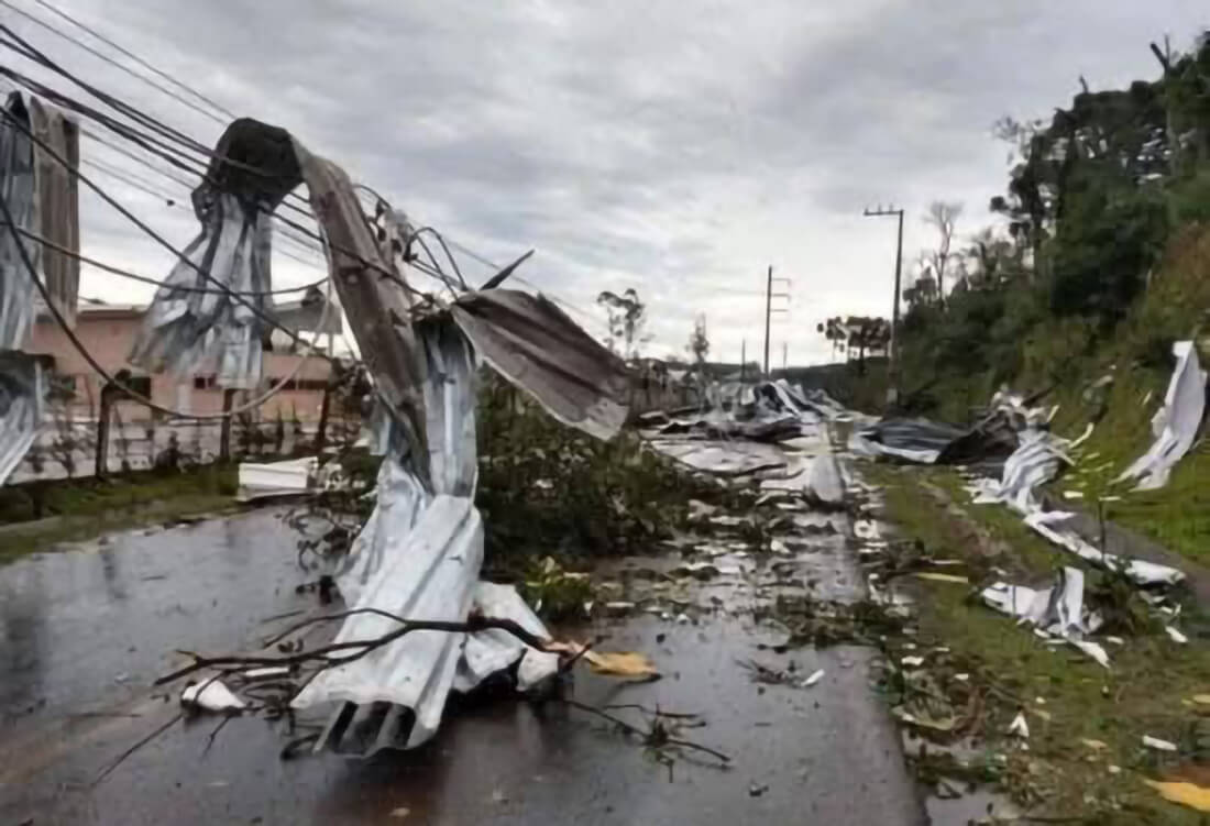 Capa Estrela decreta estado de calamidade pública após forte temporal
