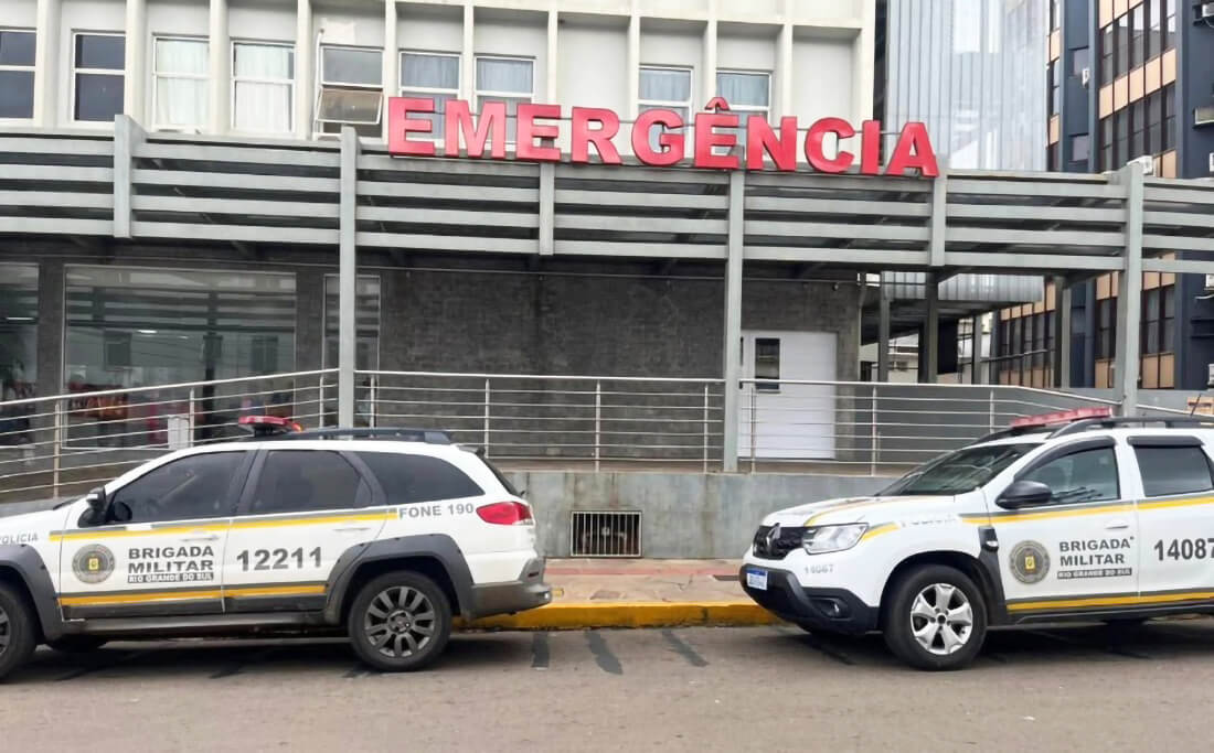 Capa Ataque a tiros deixa uma mulher morta e pai ferido em estado grave no Norte do RS