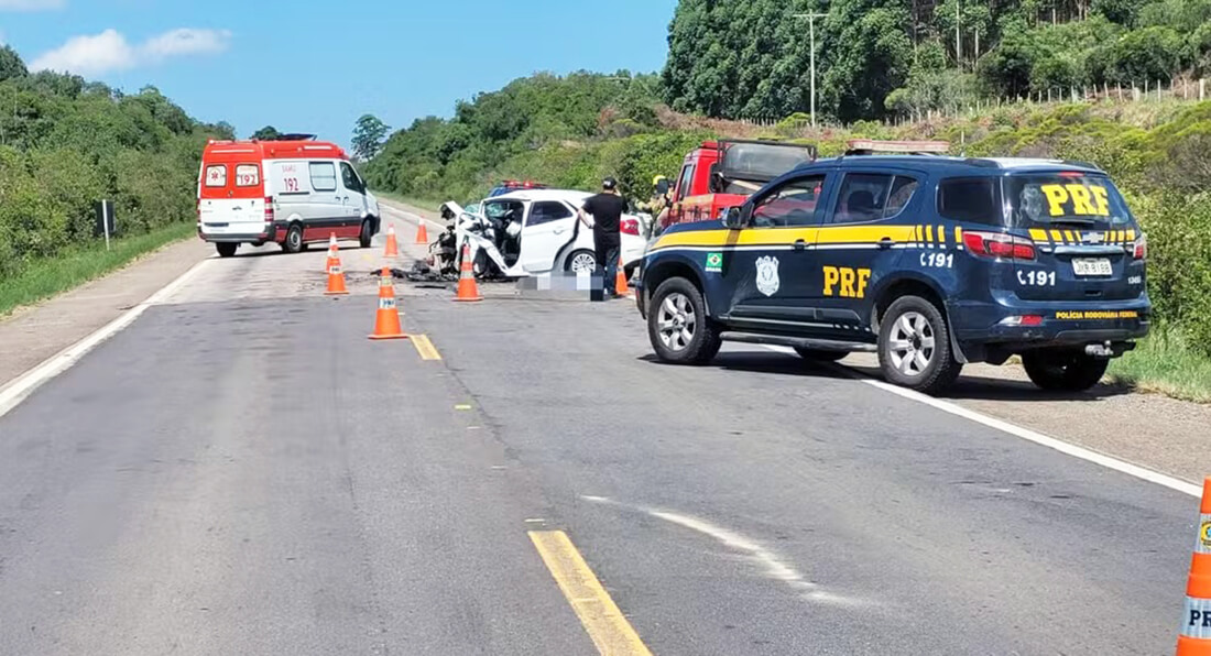 Capa Um em cada quatro mortos nas rodovias federais do RS em 2025 não usava cinto de segurança