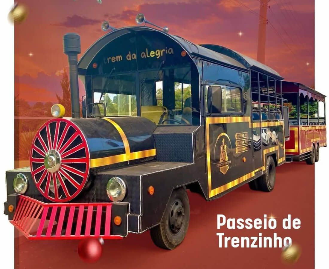 Capa Rodeio Bonito celebra o Natal neste domingo com Trenzinho e chegada do Papai Noel