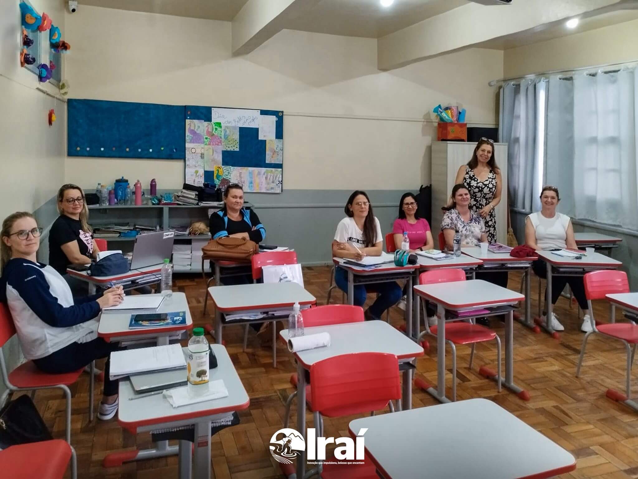 Capa Professores da rede municipal de Iraí participam de capacitação profissional