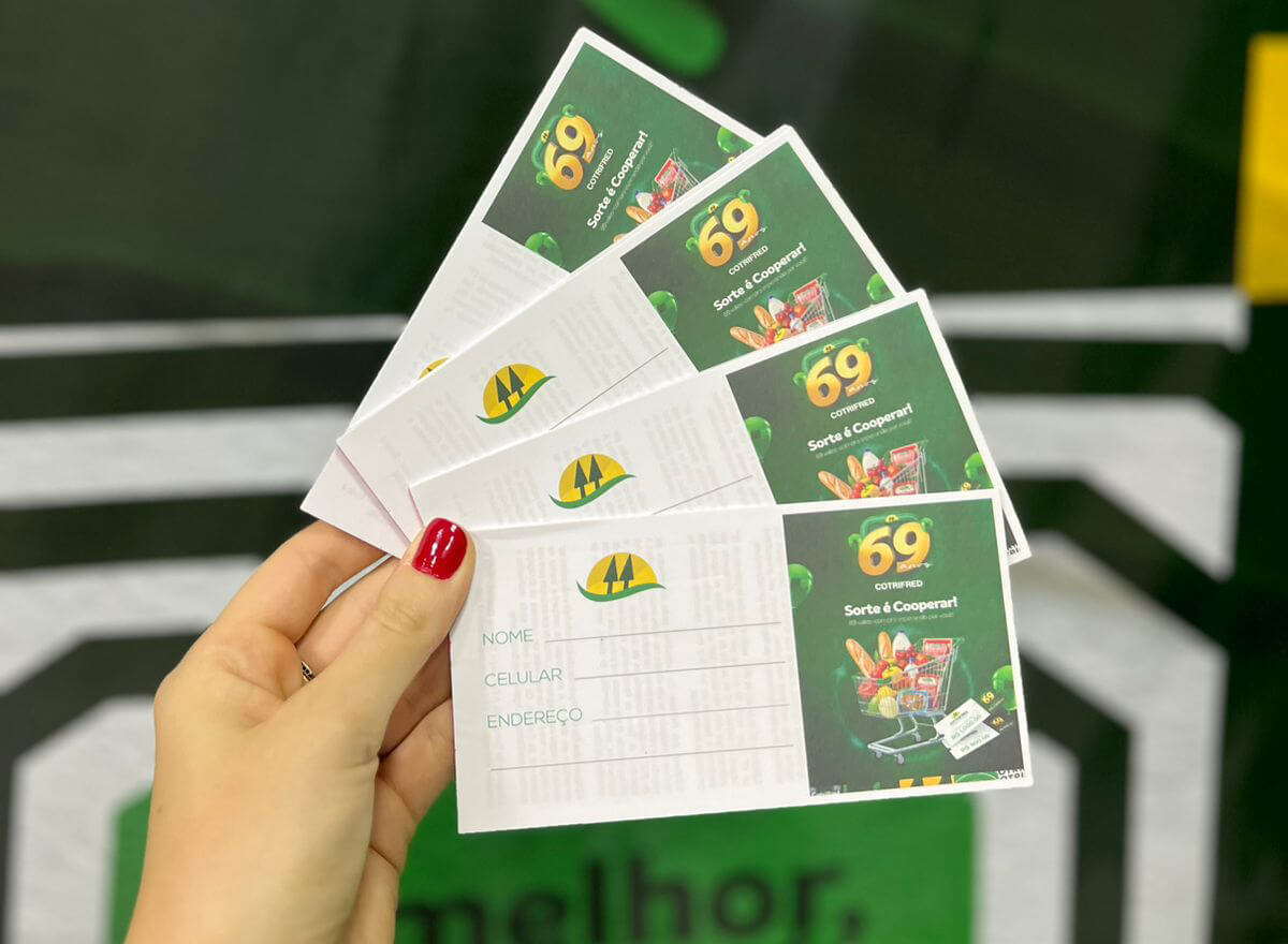 Capa Cotrifred celebra 69 anos com lançamento da campanha “Sorte é Cooperar”