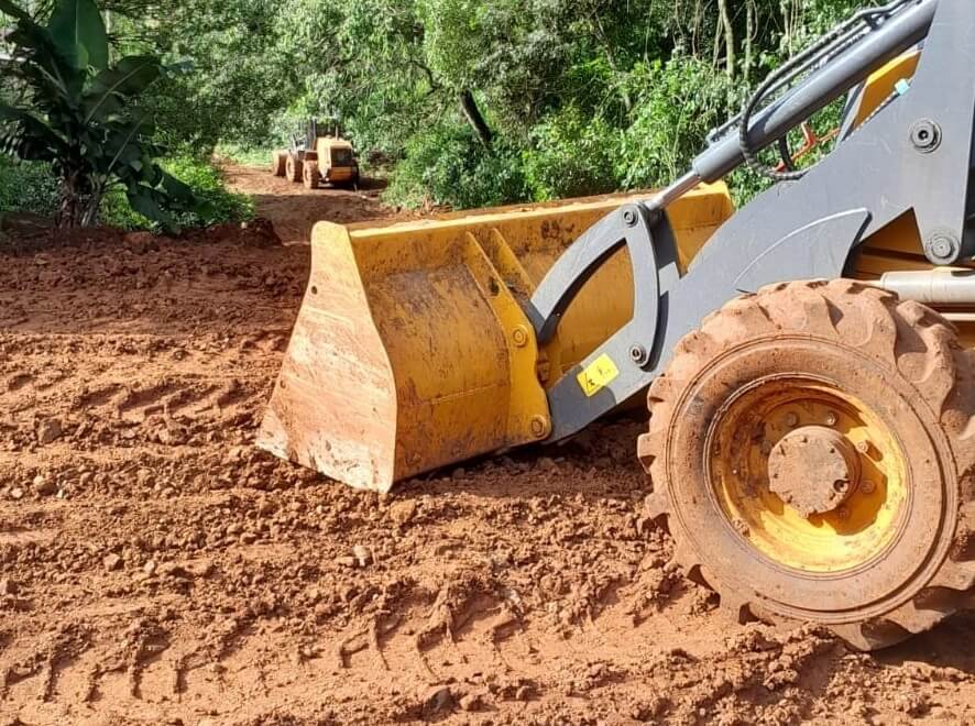 Capa Palmitinho: Obras segue recuperando locais afetados pelas chuvas