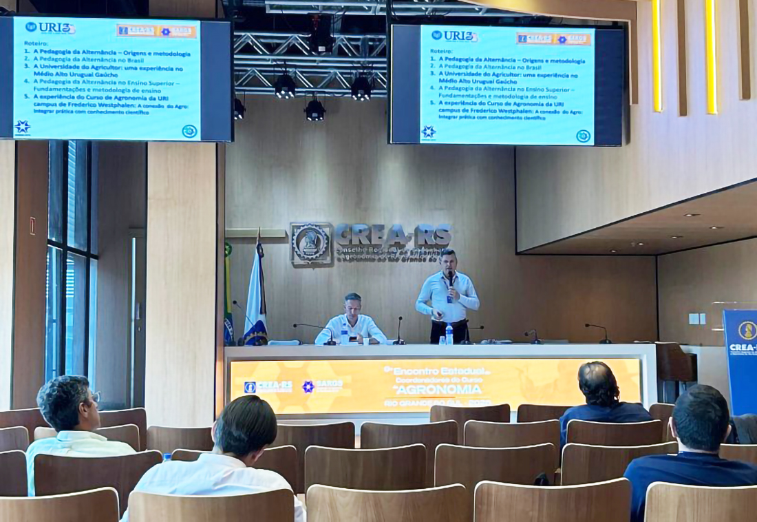 Capa URI/FW apresenta modelo de ensino inovador em Agronomia em POA