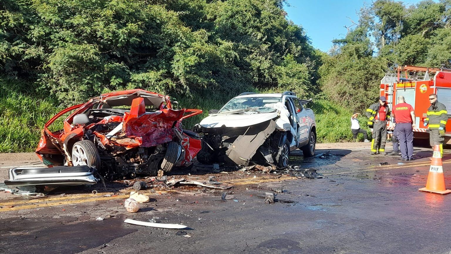 Capa Acidente com morte envolvendo veículo de Frederico Westphalen é registrado na BR-285