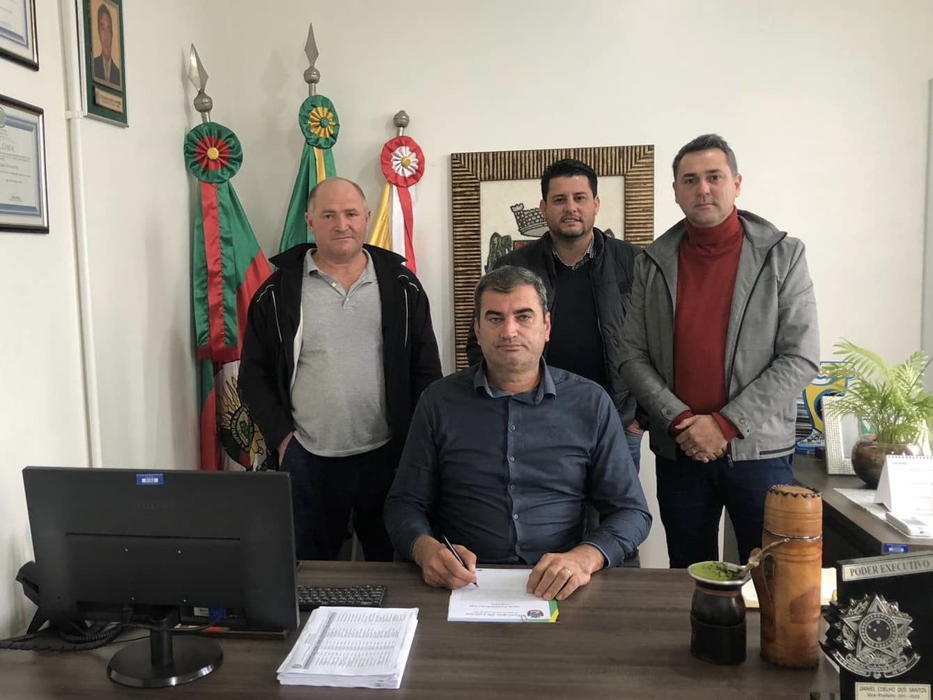 Capa Caiçara: vice-prefeito assume como prefeito municipal em exercício