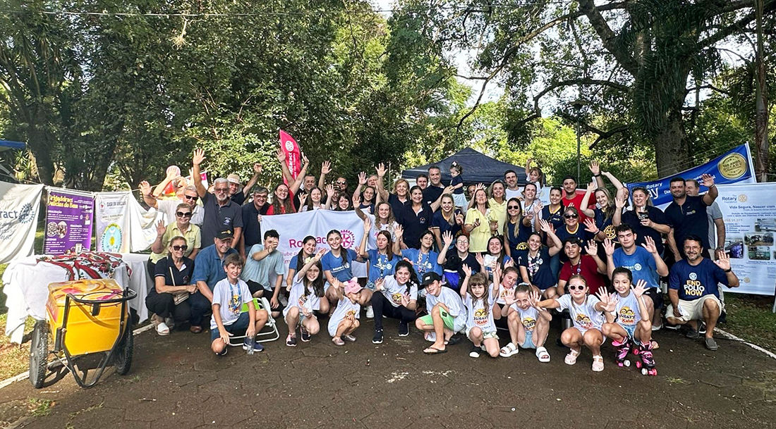 Capa Rotary Day marca tarde de domingo em Palmeira das Missões