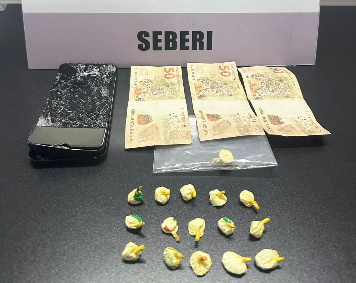 Capa Homem é preso em flagrante por tráfico de drogas em Seberi