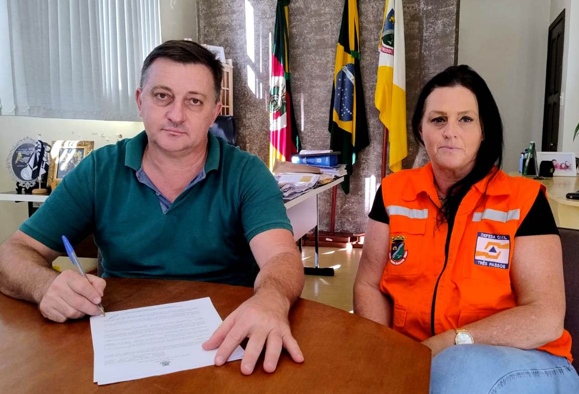 Capa Três Passos declara situação de emergência em virtude da falta de chuvas