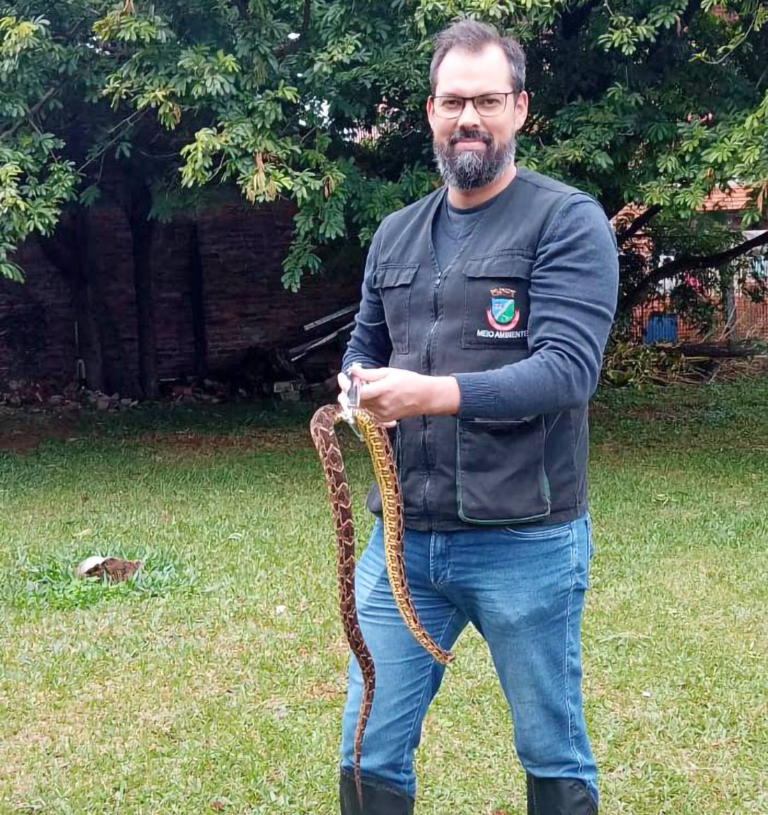 Capa Capacitação em manejo de serpentes reforça atuação ambiental em Três Passos