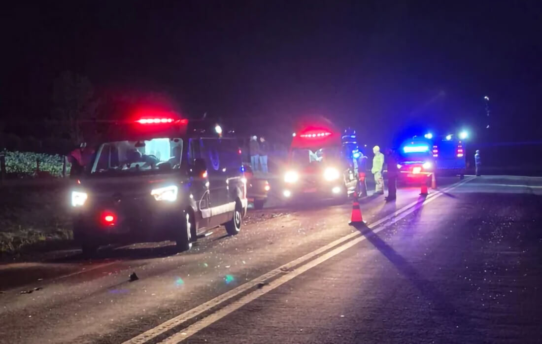 Capa Colisão frontal na BR-285 deixa um morto e três feridos em Capão Bonito do Sul