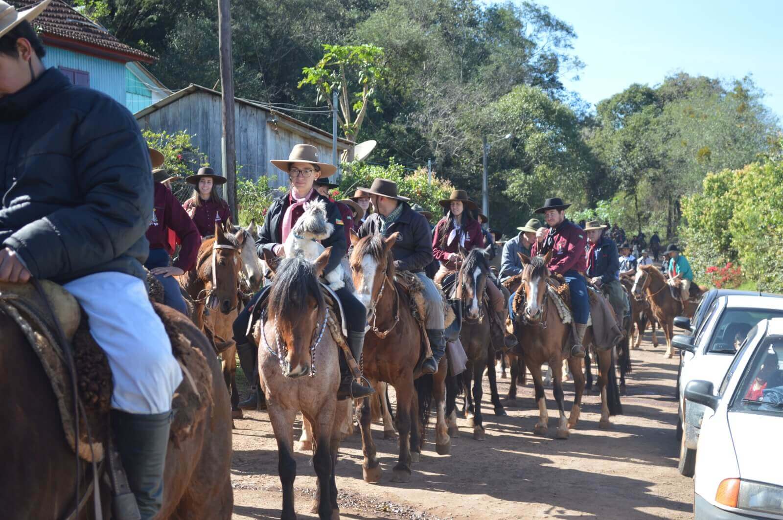 Capa Bate Casco chega no município de Erval Seco com mais de 200 participantes