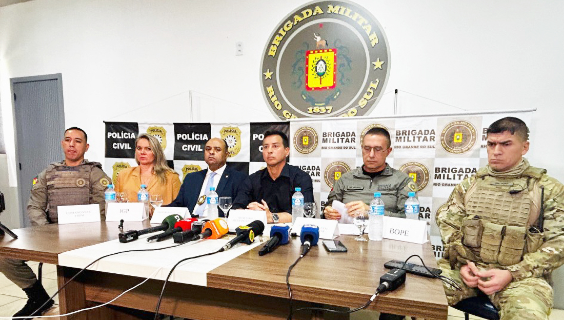 Capa Forças de segurança esclarecem ocorrência com atirador em Novo Hamburgo