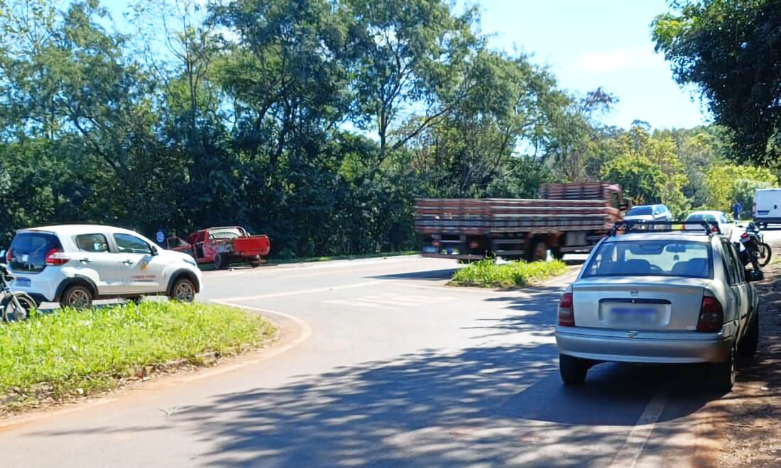 Capa Acidente entre caminhonete e motocicleta deixa uma pessoa morta em Santa Rosa