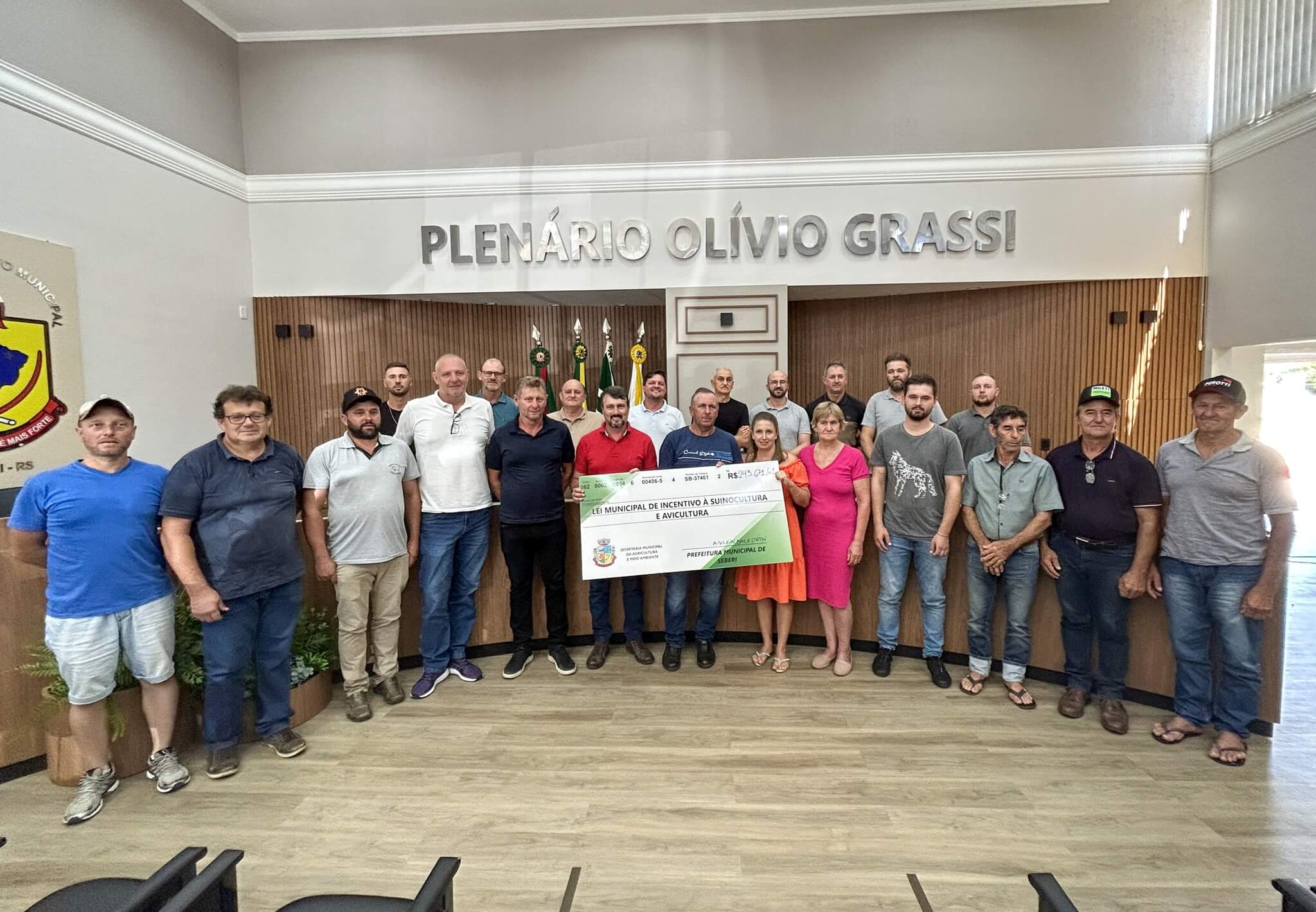 Capa Prefeitura de Seberi realiza entrega simbólica dos valores do retorno do ICMS