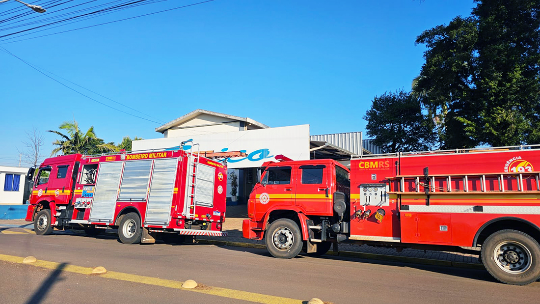 Capa Curto-circuito em escola de Três Passos gera princípio de incêndio e alunos são liberados